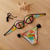 neue heiße 7 Vorlagen Fashion Badeanzug sexy Bikinis Badehosen für Damen Bikinis Treiben biquinis Feminino ygbz gesetz