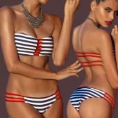 neue heiße 7 Vorlagen Fashion Badeanzug sexy Bikinis Badehosen für Damen Bikinis Treiben biquinis Feminino ygbz gesetz