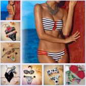 neue heiße 7 Vorlagen Fashion Badeanzug sexy Bikinis Badehosen für Damen Bikinis Treiben biquinis Feminino ygbz gesetz