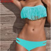 heiß Verkaufen Mode Tassel art Top hot SpRing Badehosen Damen sexy Bikini Grösse Bikini Badeanzug Bikini