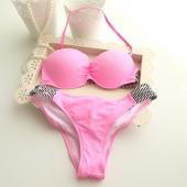 Damen Badekleidung Reversible Bikini sexy Polster Badehosen Damen Badeanzug Badeanzug Bikinis hat Maillot de Bain