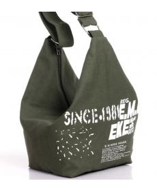 Damen Tasche Neue Marke Große Kapazität Brief Damen Leinwand Messenger Taschen Hochwertigem Mode Vintage