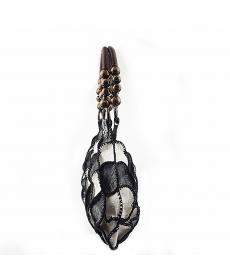 Damen Leder Handtaschen von bekannten marken leopard patchwork nationalen Umhängetaschen handgenäht sicke