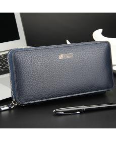 Marke Echtem Leder Männlichen Geldbörse Herren Handtaschen Lang Geschäft multifunktionale Geldbörse