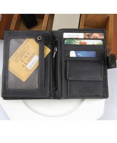 Freies Verschiffen! neue Hohe Qualität Herren Brieftasche Aus Echtem Leder Mode Design Großraum