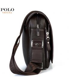 Polo neue Ankunft Fashion Business Leder Herren Messenger Bags Werbe Kleine Crossbody Schulter Tasche Casual