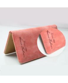 neue Vintage Lange Brieftasche Kartenhalter Beutel Geschenk Matte Leder Damen Geldbörsen Carteira