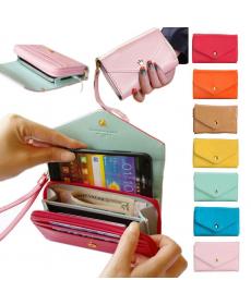 Großen Verkauf neue Ankunft Mode Dame Damen Leder Geldbörse Telefon Brieftasche Kurze Tasche Kartenhalter
