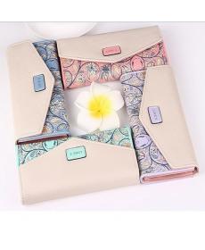 Luxus Lange Designer Berühmte Marke Handtasche Damen Leder Damen Geldbörsen Weiblicher Geldbeutel Handliche