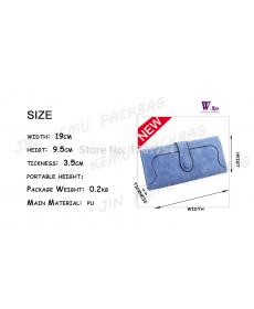 heißer Verkauf Damen Geldbörsen Dull Polnischen Brieftasche Tag Kupplungs Geldbeutel Handtaschen Wristlet