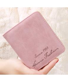 heiße neue Mode Damen Geldbörsen Mini Carteira Magica Damen Retro Matte Leder kurze Brieftasche Karte Geld