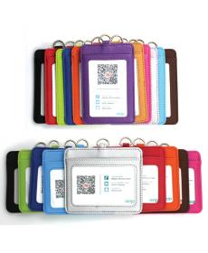 Hohe Qualität Pu Karte Id Inhaber Pu Business Abzeichen Kartenhalter Unternehmen   bürobedarf