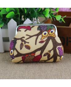 neue Gold band Damen Handtaschen schönen stil Damen Brieftaschen dame kleinen Brieftasche Eule Geldbörse
