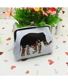 Ausgezeichnete Qualität heißer Verkauf Brieftaschen für Damen Owl Muster weibliche Brieftasche