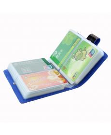 Fashion Business Kreditkarteninhaber Taschen Leder Schnalle Scheckkartebeutel 60 Karte Identifikation halter