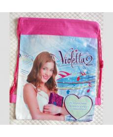 Kinder Cartoon Gedruckt Kordelzug Rucksäcke Baby Jungen Kinder Schultaschen Mochila Infantil Violetta Mädchen