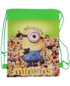 Neue Stil Despicable Me   Minions Kinder Cartoon Kordelzug Kinder Rucksäcke Nette Schultaschen Mochila Infantil