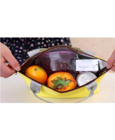 Hot Isolierten Tinfoil Aluminium Kühler Picknick Wasserdichte Reisetasche Box Mode 5 Candy Farben Freies Verschiffe