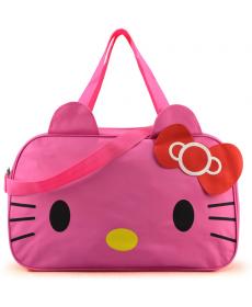 Damen Reisetasche Neue Stil Leinwand Stoff Sporttasche Gepäck Taschen Hallo Kitty Cartoon Bolsa Feminina Schule