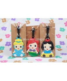 Prinzessin Ariel Schnee Weiß Belle Cinderella Aurora Jasmin gepäckanhänger