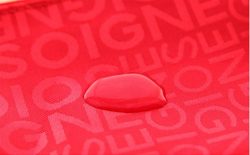 Damen Beweglicher Netter Schönheit ZipperTravel Kosmetiktasche Brief Beutel verfassungs beutel toilettenartik