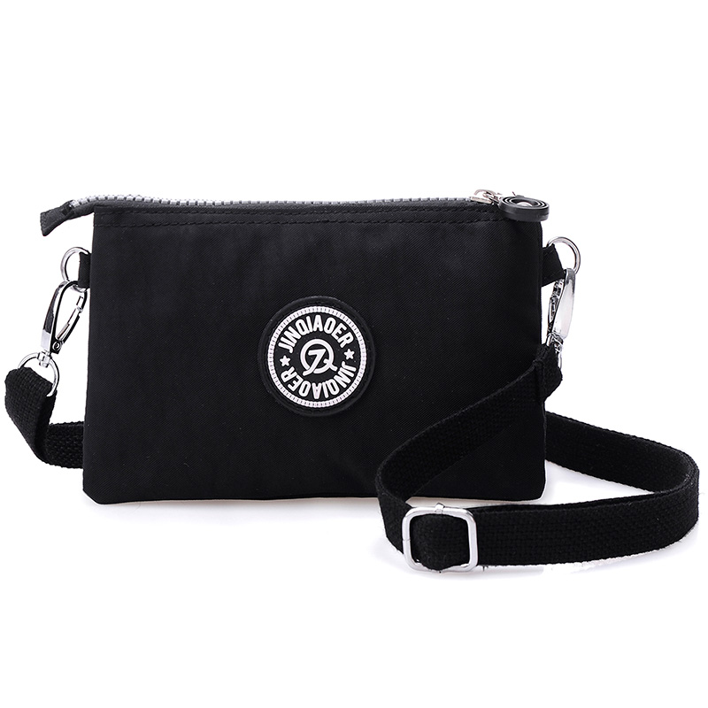 Wasserdichte Nylon Mode Damen Crossbody Taschen Brieftasche Casual Kippl Stil Geldbörse Kupplung Niedliche