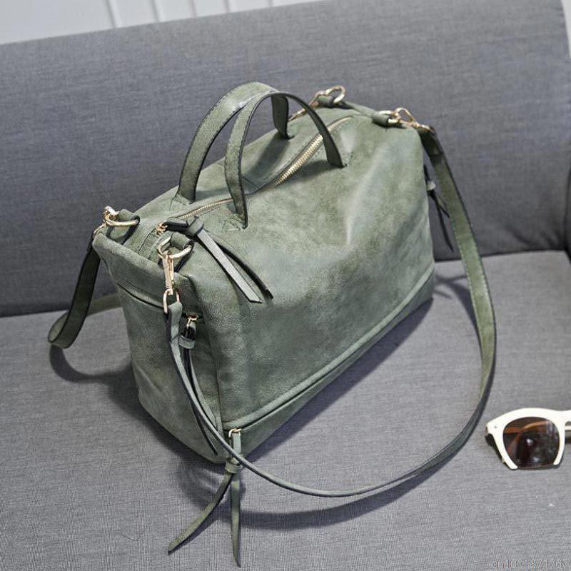 Winter Stil Große Damen Frosted Handtasche Vintage Damen Umhängetasche Moto Tasche Mode Umhänge