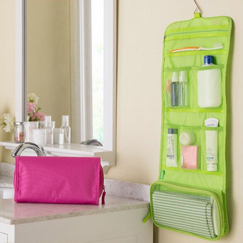 Promotions 1 stück Neue Mann Damen Tragbare organizer Tasche Faltbare Reisetasche aufbewahrungsbeutel