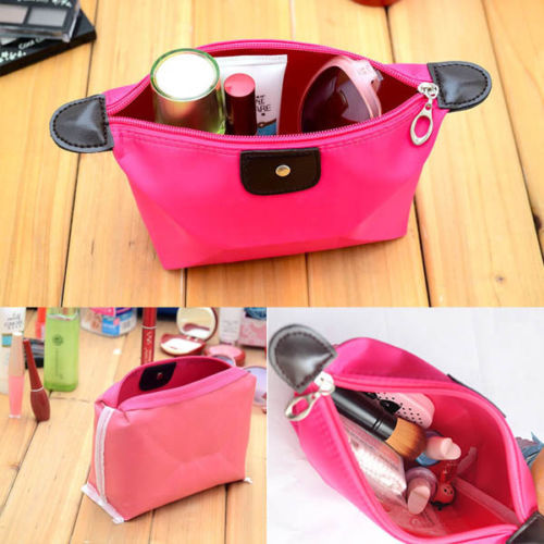 1 stück Multi farben Mode Dame Reise Kosmetik Bilden Tasche Clutch Handtasche Lässige Purse