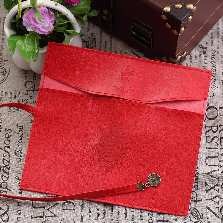 1 stück heißen Vintage Kit stifte make up pinsel Damen Schule pu Ledertasche schule pen make up kosmetikTasche