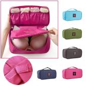 Wasserdichte Damen mädchen tragbare reise bh unterwäsche dessous veranstalter Tasche kosmetische make up