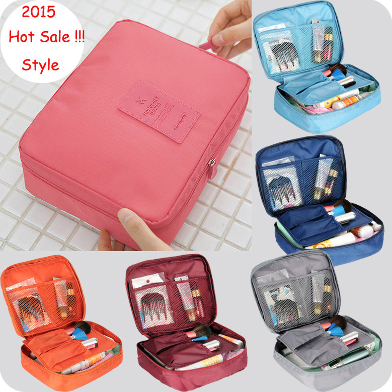 Neue Nylon Multifunktions make up organisator beutel Damen kosmetik beutel Damen Kosmetiktaschen AußenReisetasche