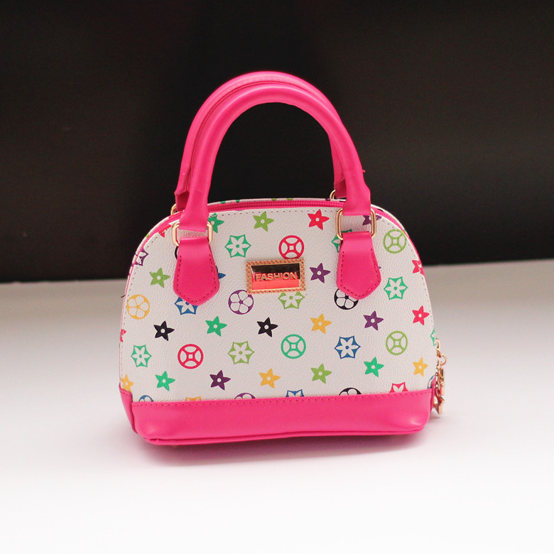 Baby Mädchen Mode Taschen Mädchen Zubehör Kinder Handtaschen Kinder PU Party Shell Tasche Schulter