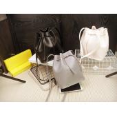 Neue Leder Eimer Tasche Handtasche Weibliche Mädchen Casual Umhängetasche Crossbody Taschen Damen