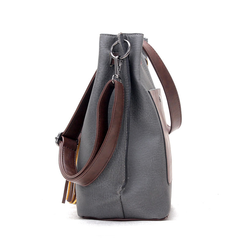 Neue Damen Messenger Bags Pu Leder Damen Handtaschen Eimer Tasche Vintage Designer Umhängetasche Damen