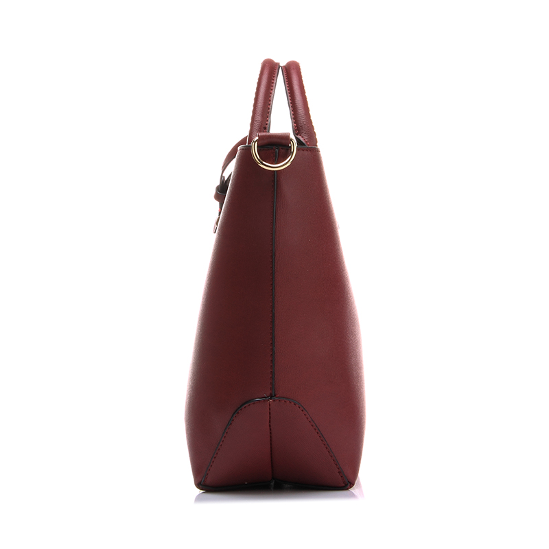 Neue modemarke Handtasche rot pu Leder tote Tasche vintage Damen eimer Tasche designer hanbags hochwertigen tragbaren