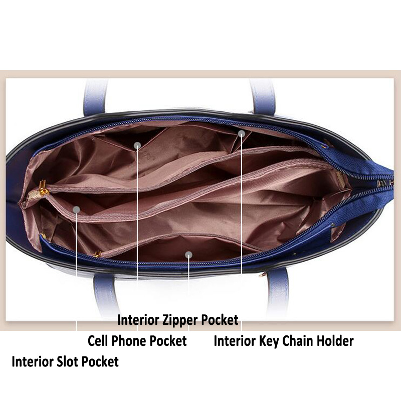 Damen Top griff Tasche Umhängetaschen Pu Leder Handtaschen Solide Tote Bolsas Feminina Borse Weibliche Herold Mode