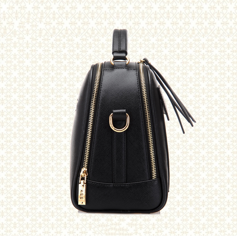 Damen Messenger Taschen Fashion PU Damen Leder Handtaschen öl Bild Muster Medium Umhängetasche Weibliche