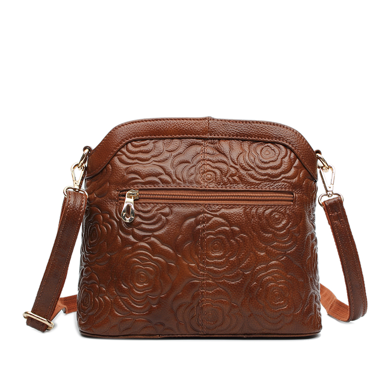 Echtes Leder Taschen für Damen blume Damen Umhängetasche shell Tasche bolsa feminina Umhängetasche