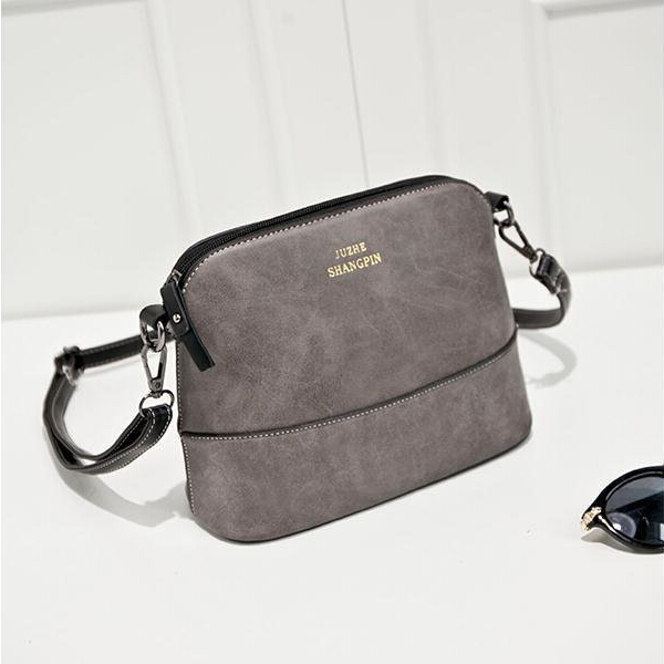 neue mode Frosted Shell Damen Leder Handtasche kleine Umhängetaschen Weiblichen crossbody Tasche Damen bolsas