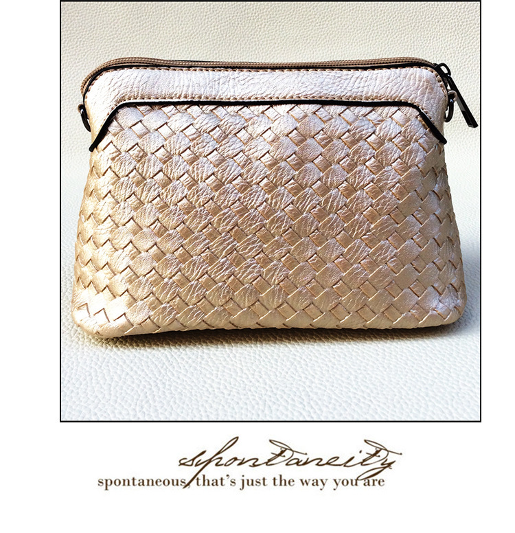 Neuen Damen Leder Handtasche Mode Lingge Schultertasche Kupplung Tote Geldbeutel Hobo Messenger Doppel Metall Bogen