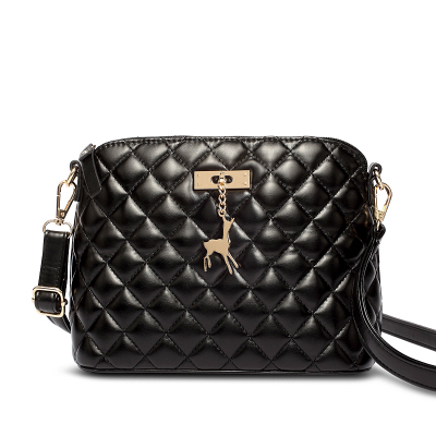 casual kariertes kleine Handtaschen aus Leder neue mode Damen Geldbörse partei hochzeit kupplung Damen crossbody