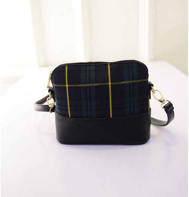 NEW Zeitlich begrenzte einzel messenger Taschen neue elegante Damen Tasche design pu Leder plaid nähte