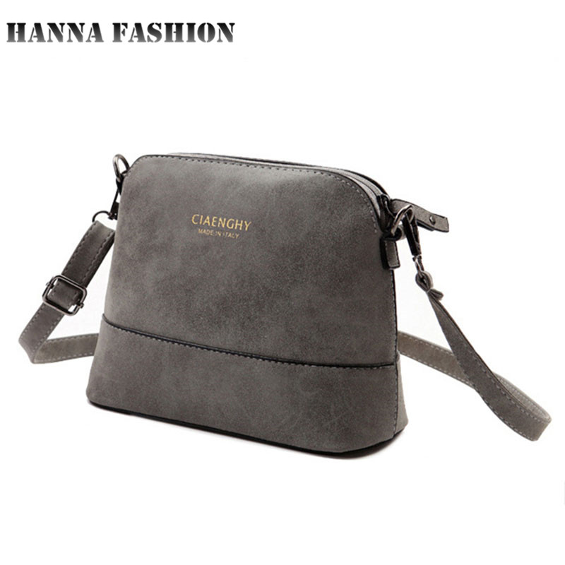 Neue mode Damen Umhängetasche peeling shell Tasche NubukLeder kleine Taschen über die schulter Damen