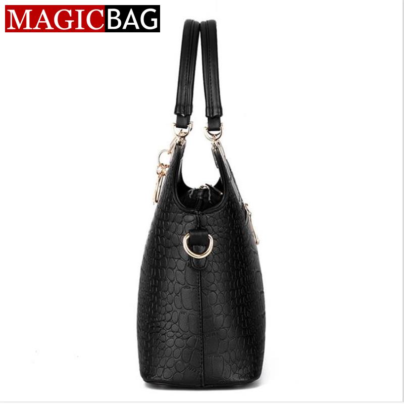 MAGICBAG Damen Berühmte marke designer Luxus Leder Handtaschen Damen Umhängetasche Damen krokodil muster