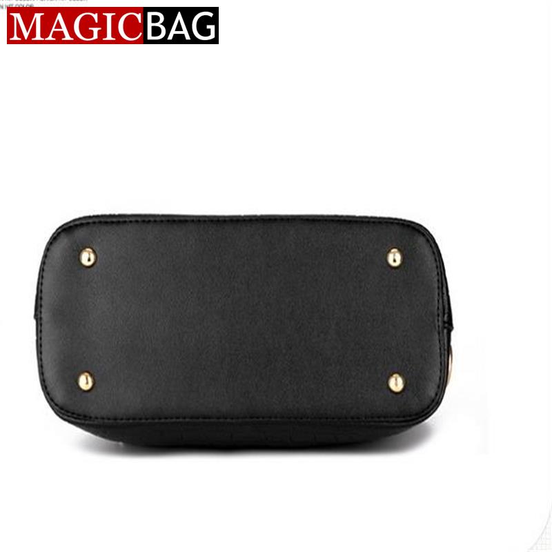MAGICBAG Damen Berühmte marke designer Luxus Leder Handtaschen Damen Umhängetasche Damen krokodil muster
