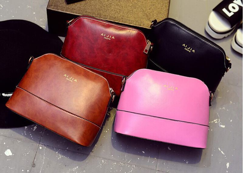 Mode Damen Umhängetasche Handtasche Pu Leder Geldbörse Tote Satchel Messenger Bags