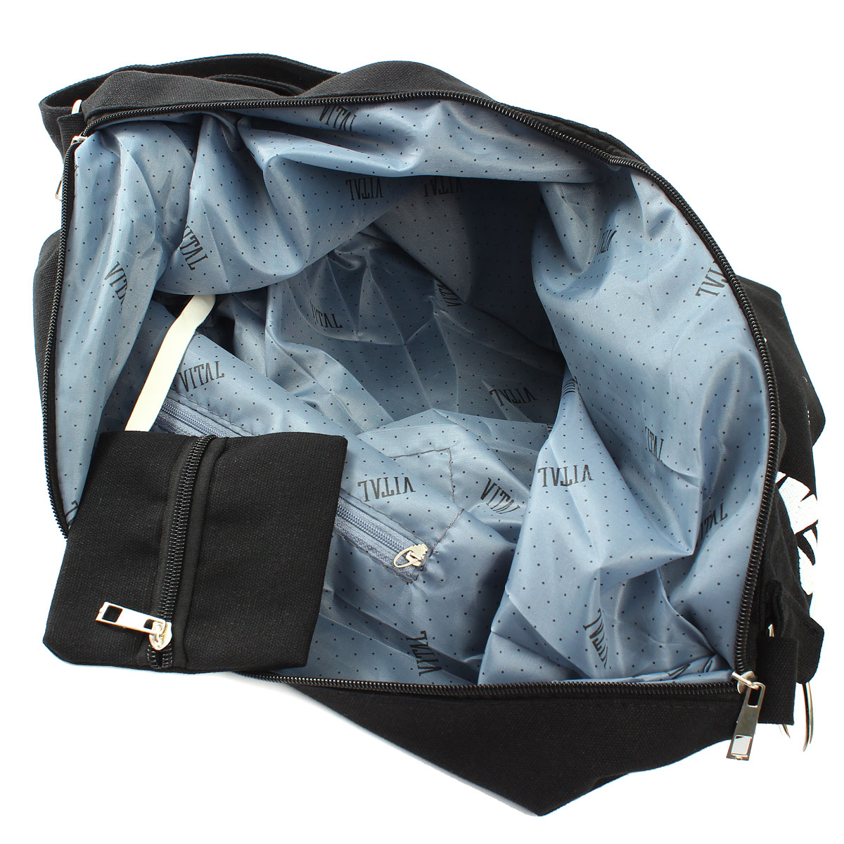 koreanischen Stil Damen Umhängetaschen Reißverschluss Unregelmäßige Leinwand crossedbody Damen