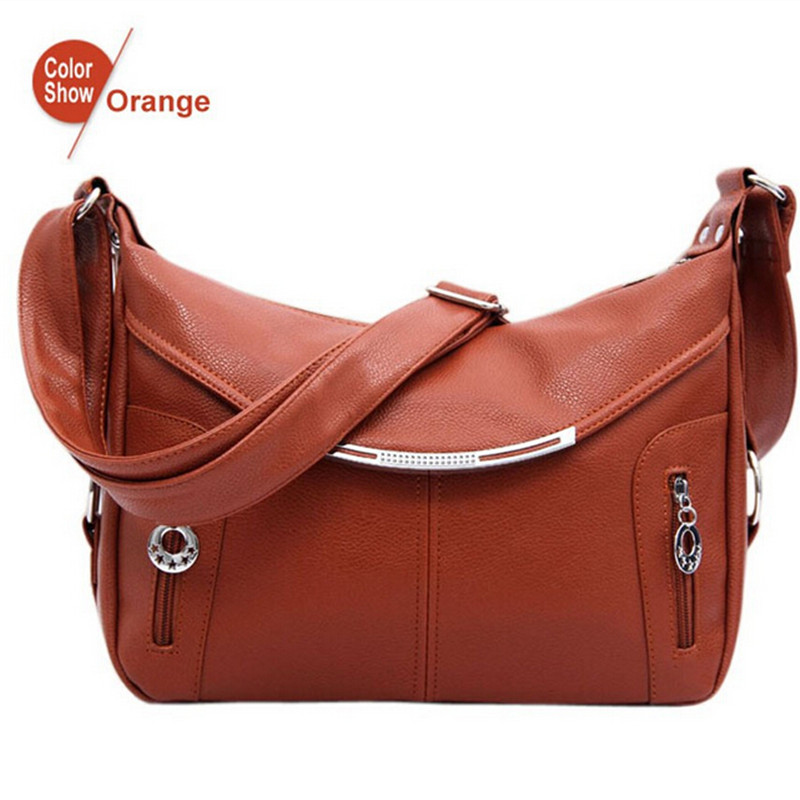 Damen messenger bags Damen Handtasche Taschen Knödel Leder Schultertasche Crossbody Taschen weiblichen