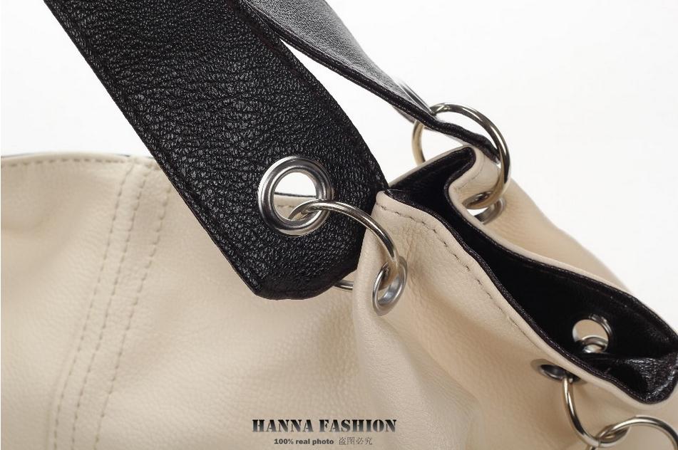 Mit Gutes Geschenk hohe qualität Damen Handtasche Pu Leder Tasche Damen Umhängetasche Splice pfropfen Vintage